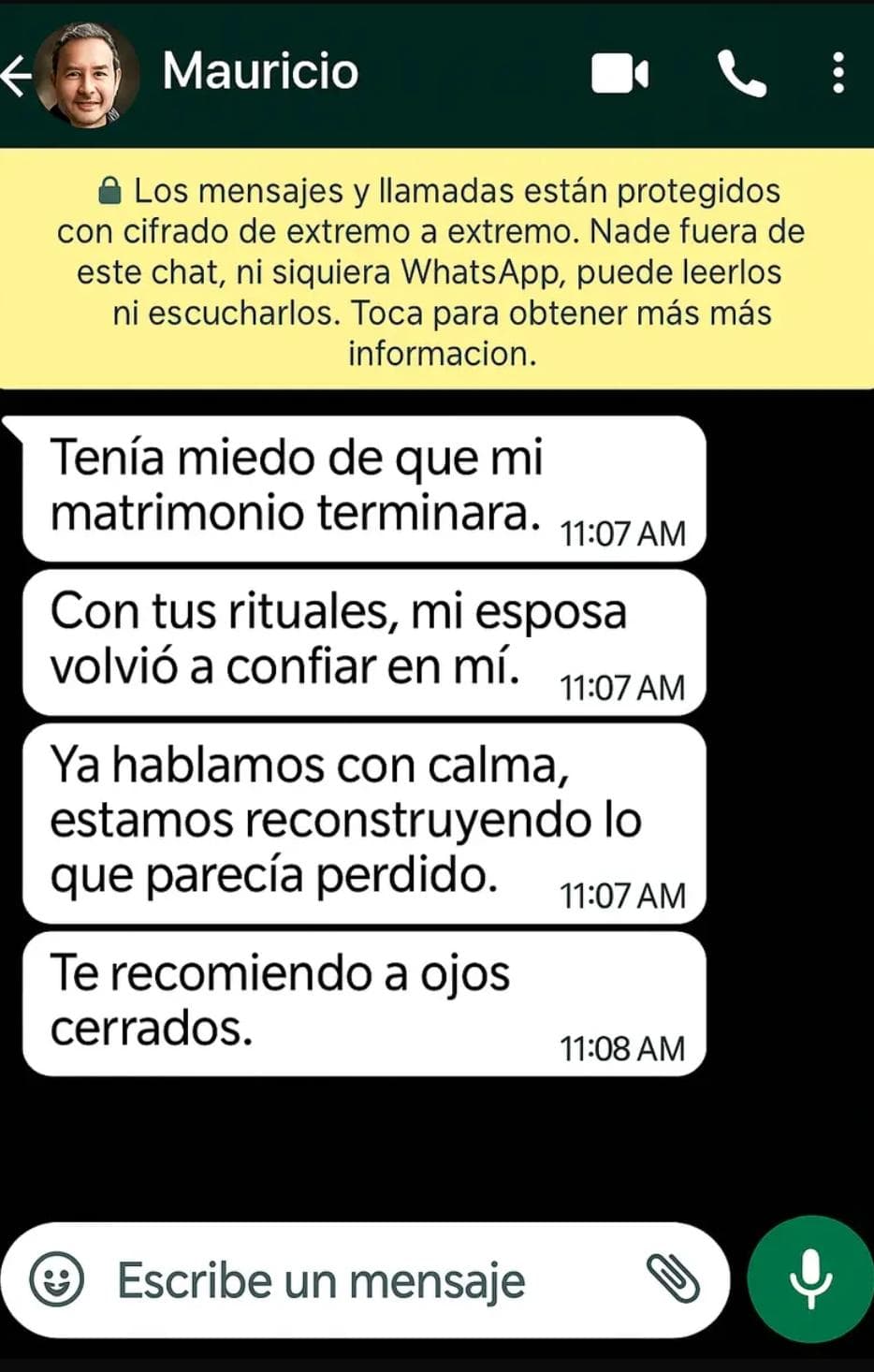 Experiencia real con ritual de amor - Testimonio de endulzamiento efectivo